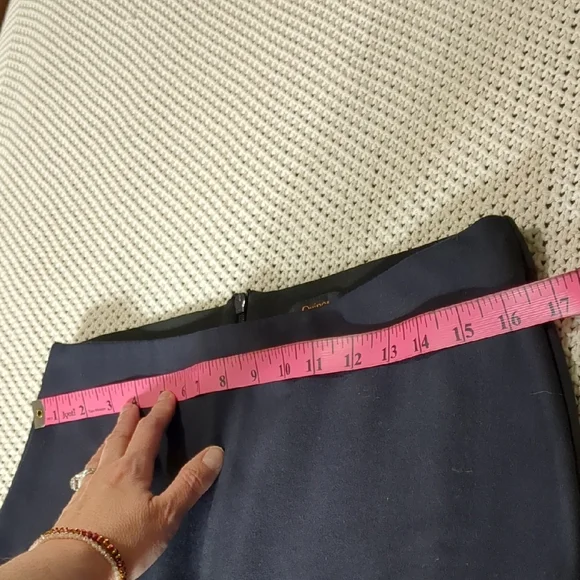 Navy Quince Skirt Pencil Size Medium - Picture 4 of 9